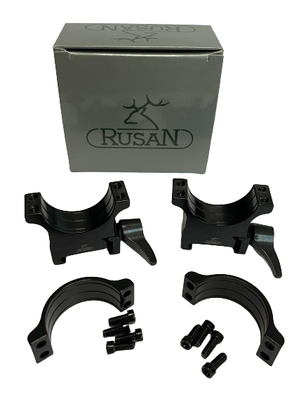 RUSAN - Ring assembly with quick release ⌀30mm in different heights (2 pieces)