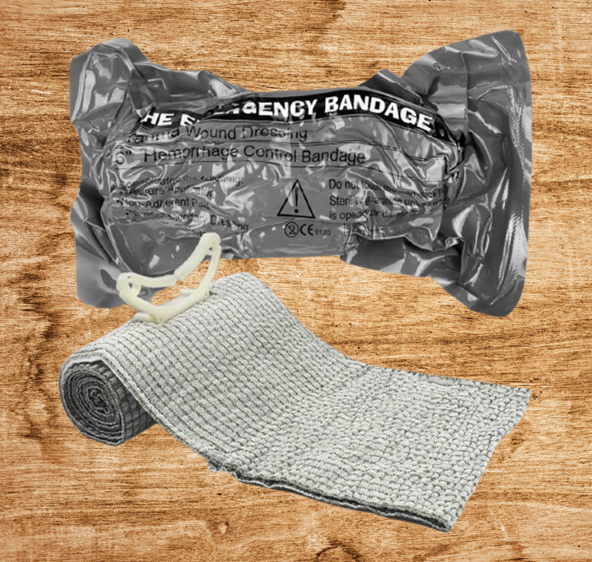 Pressure bandage (Israeli bandage) - the be-all and end-all for serious hunting injuries