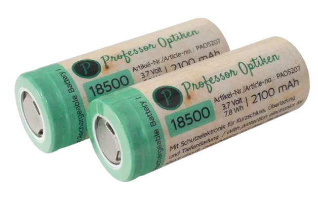 Prof.Op. - Lithium-Ionen-Akku 18500 (2100mAh)