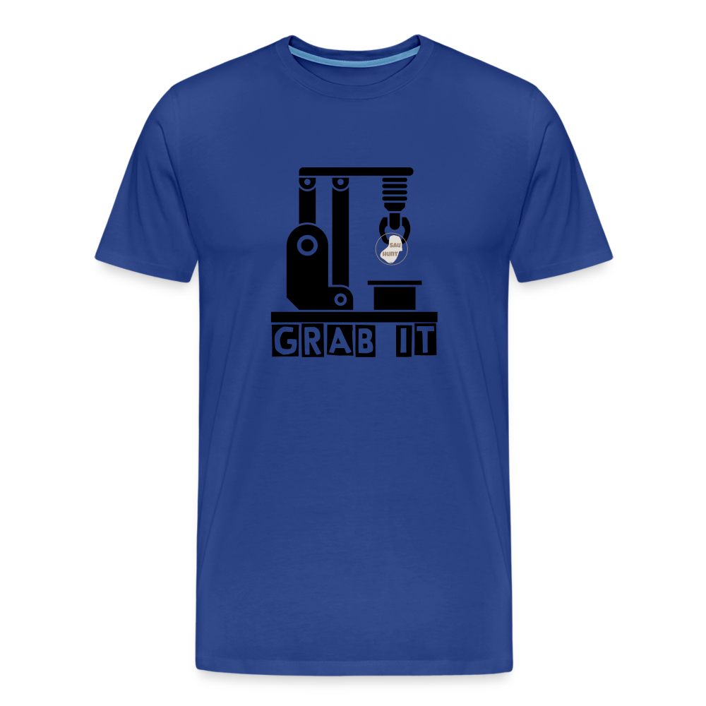 SauHunt Shirt - Grab IT - Königsblau