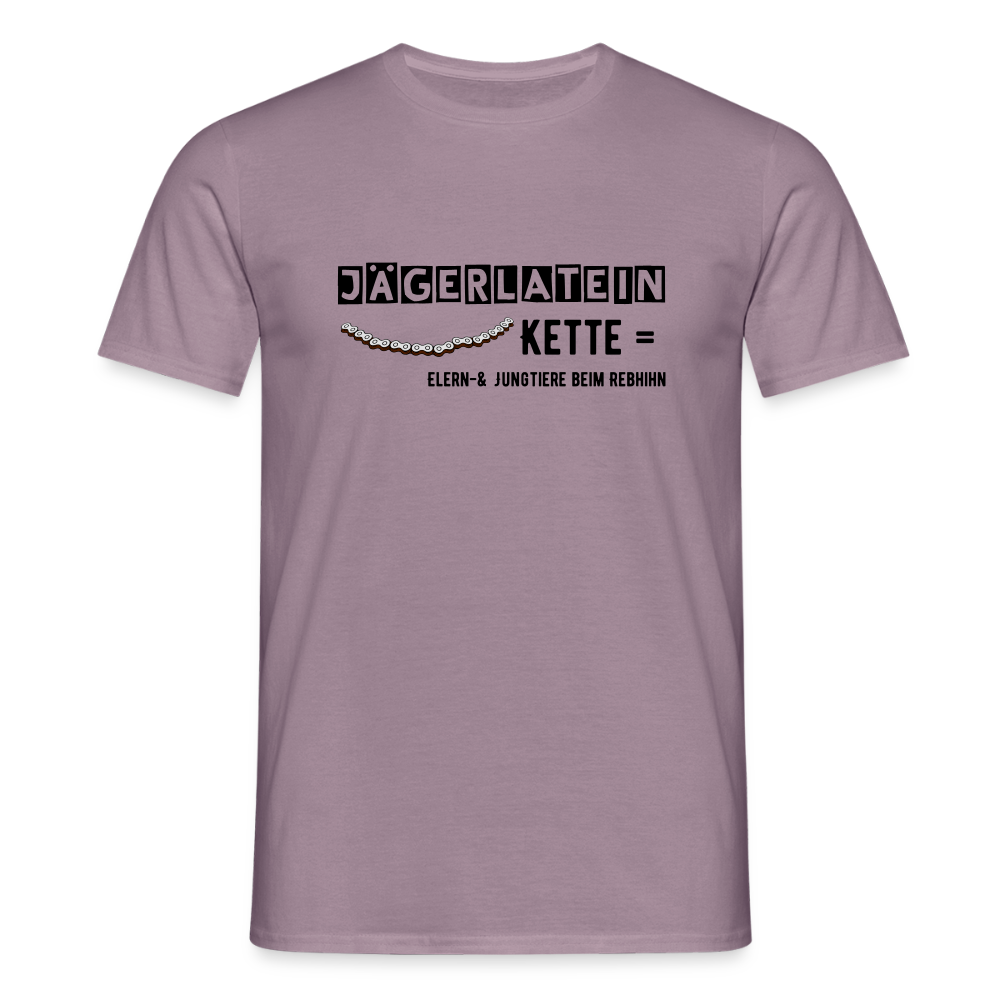 Jagdshirt - Kette - Lilagrau 
