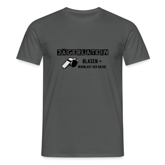 Jagdshirt - Blasen - Anthrazit