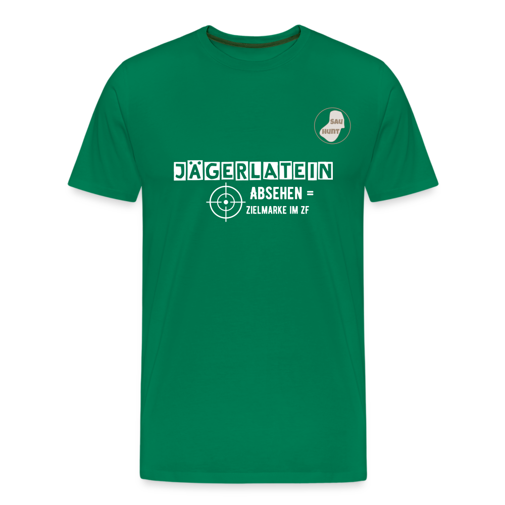 Jagdshirt - Absehen - Kelly Green