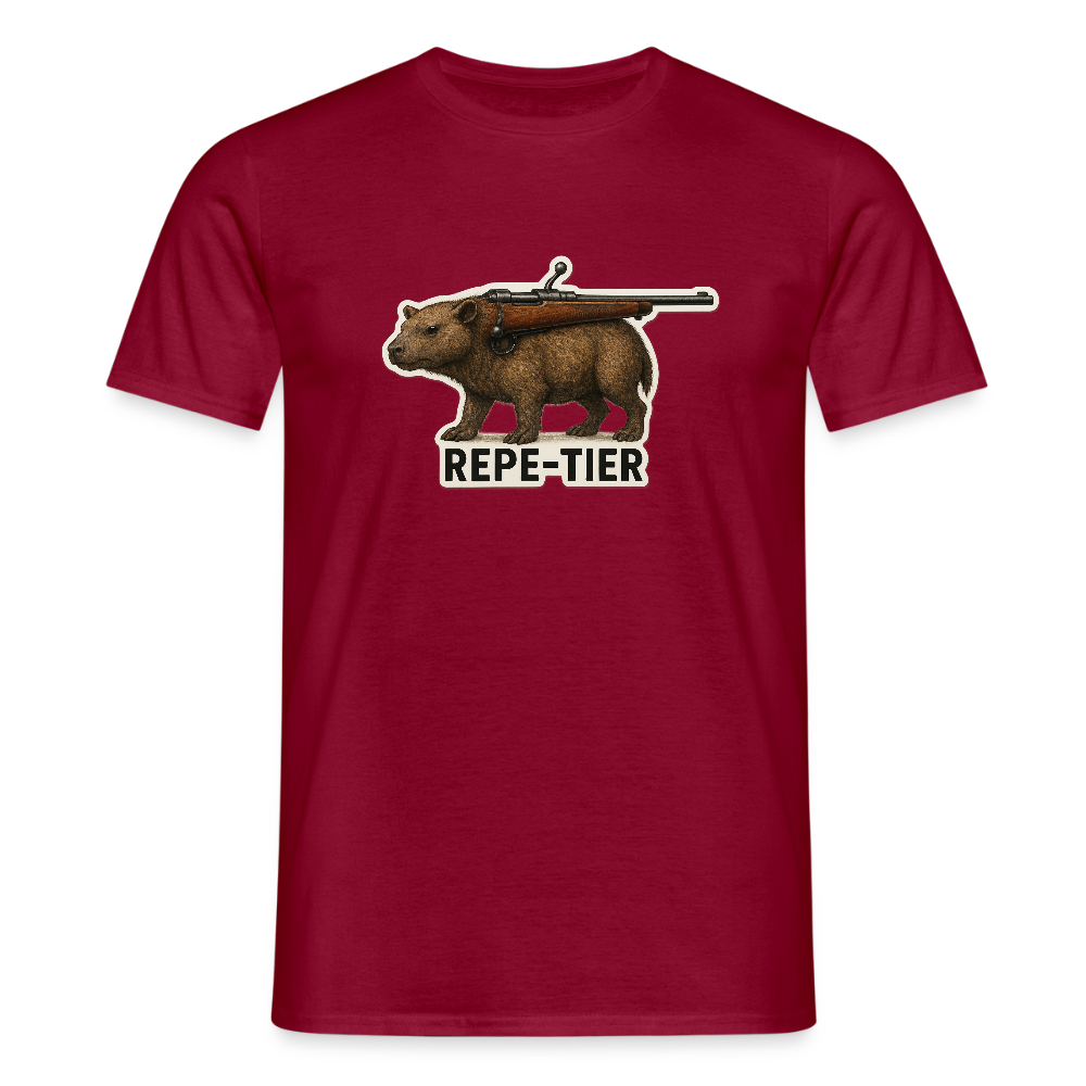 Fun Shirt - REPE Tier 1 - Ziegelrot