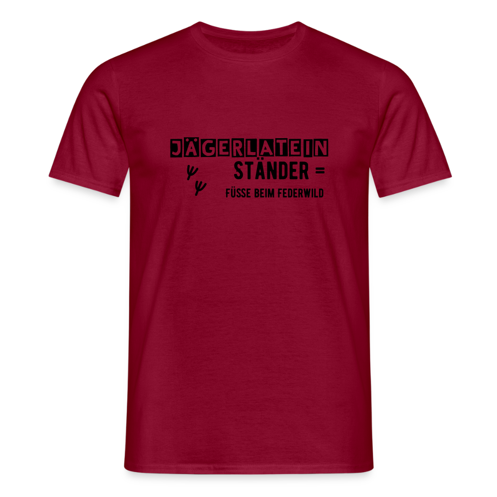 Jagdshirt - Ständer - Ziegelrot