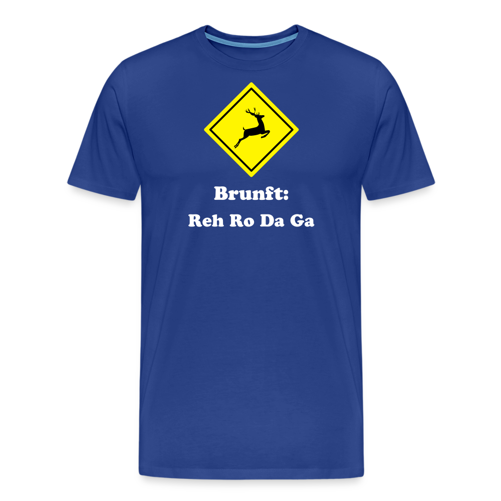 Jagdshirt - Brunftzeiten - Königsblau