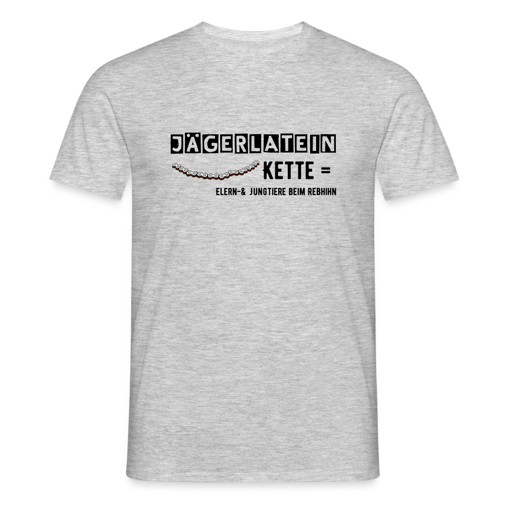 Jagdshirt - Kette - Grau meliert