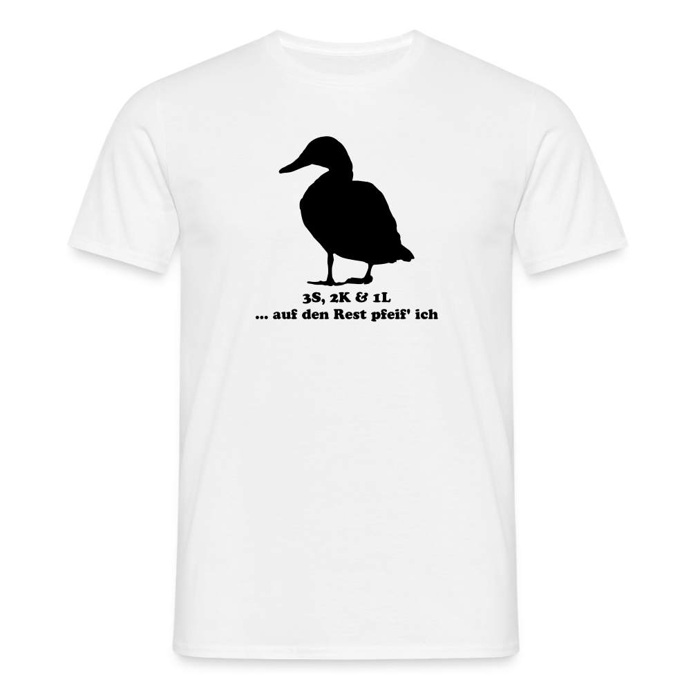 Jagdshirt - Schwimmenten - Weiß
