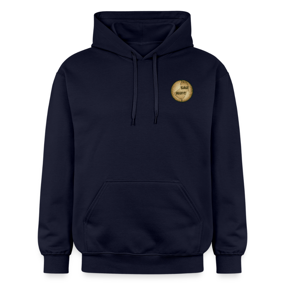 Hoodie - SauHunt - Navy