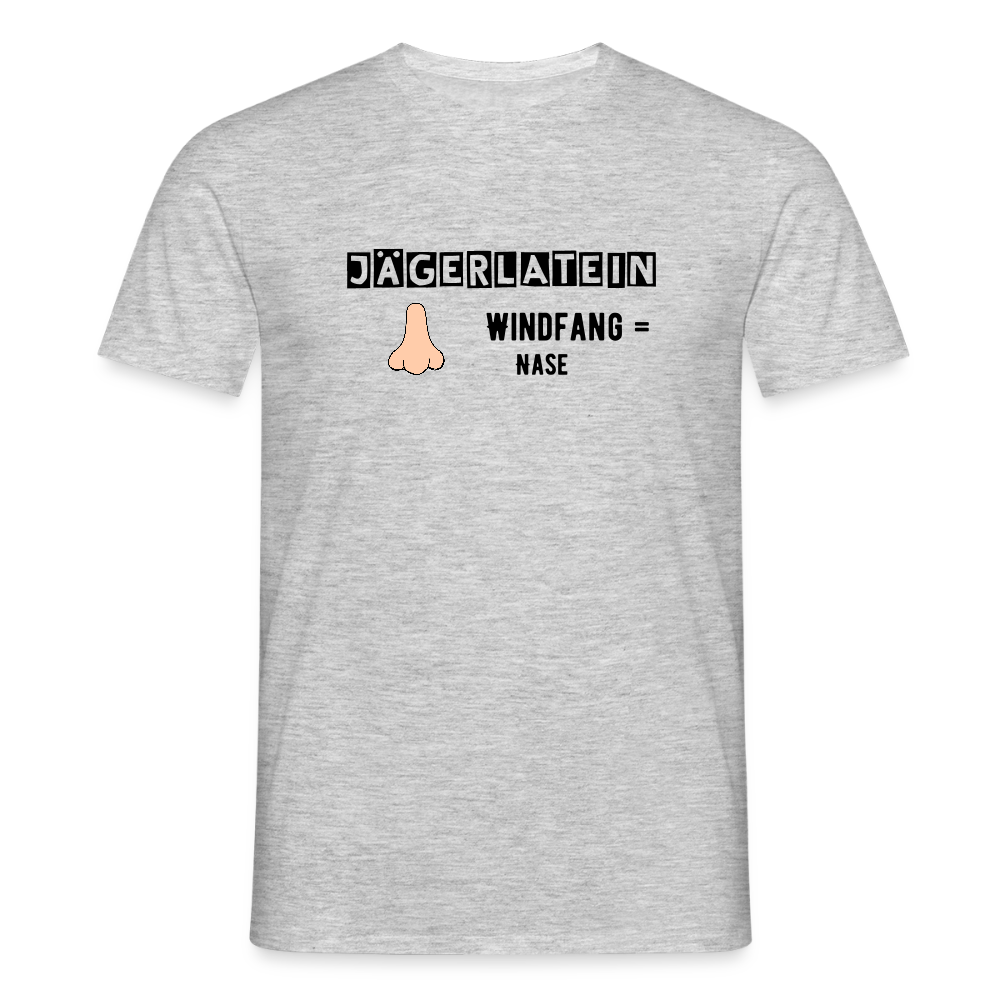 Jagdshirt - Windfang - Grau meliert