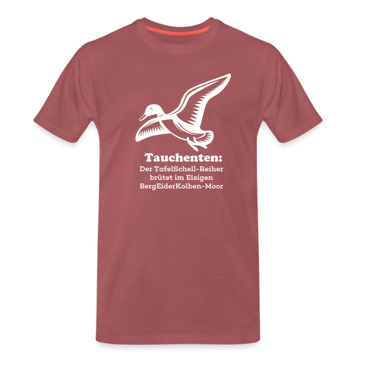 Jagdshirt - Tauchenten - washed Burgundy