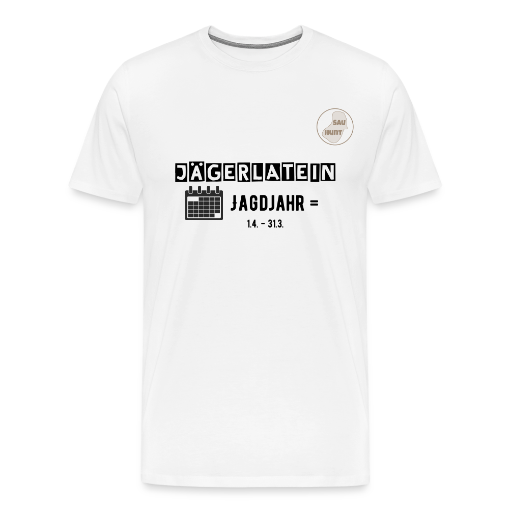Jagdshirt - Jagdjahr - Weiß