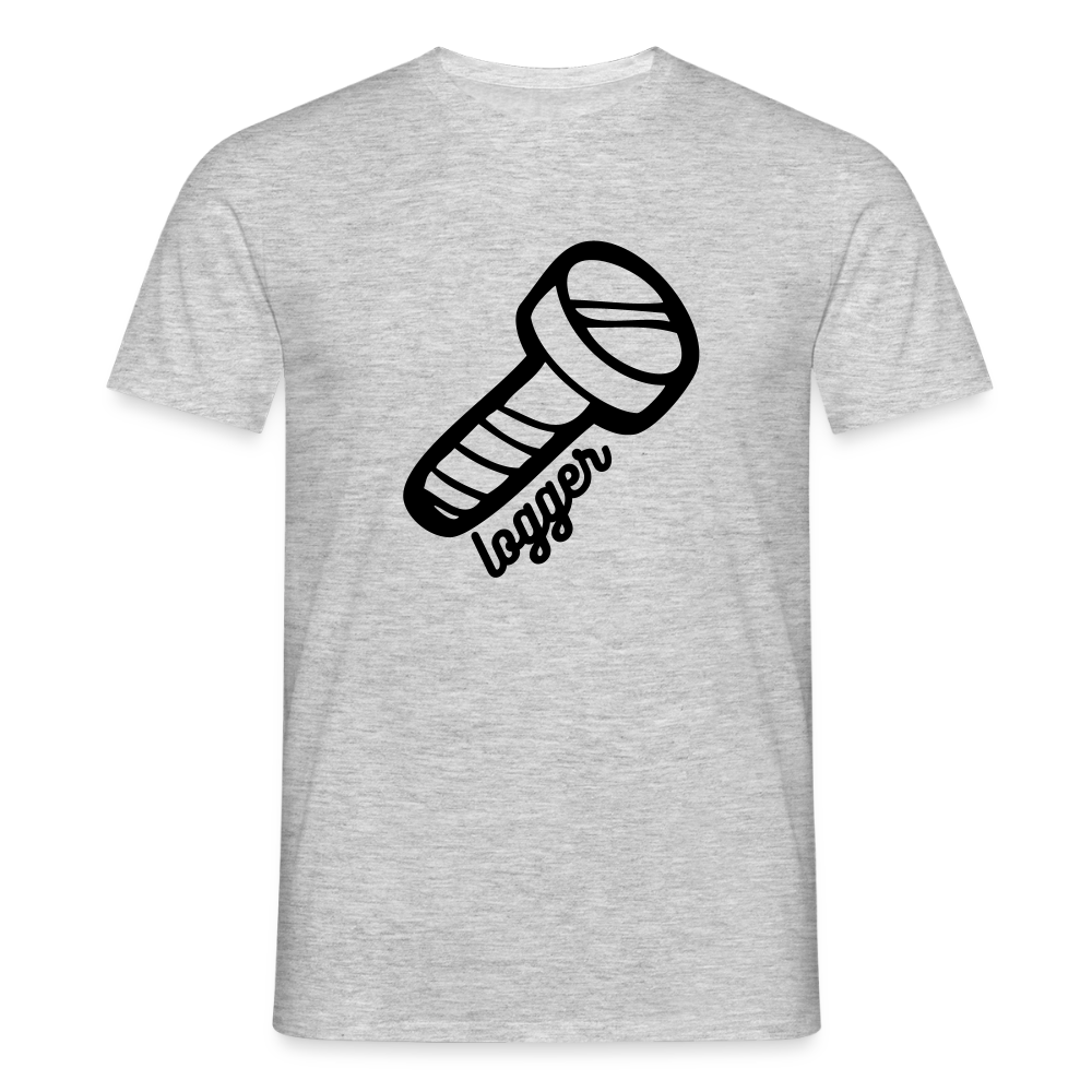 Funshirt - Schraube Locker - Grau meliert
