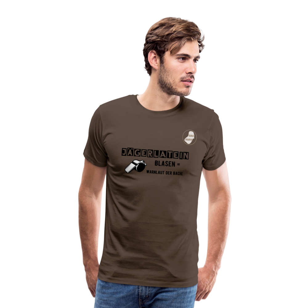 Jagdshirt - Blasen - Edelbraun