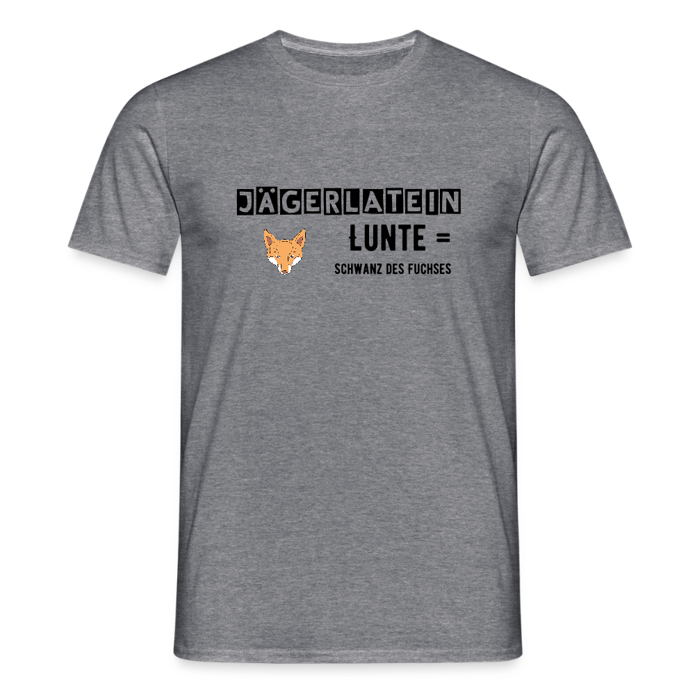 Jagdshirt - Lunte - Graphit meliert