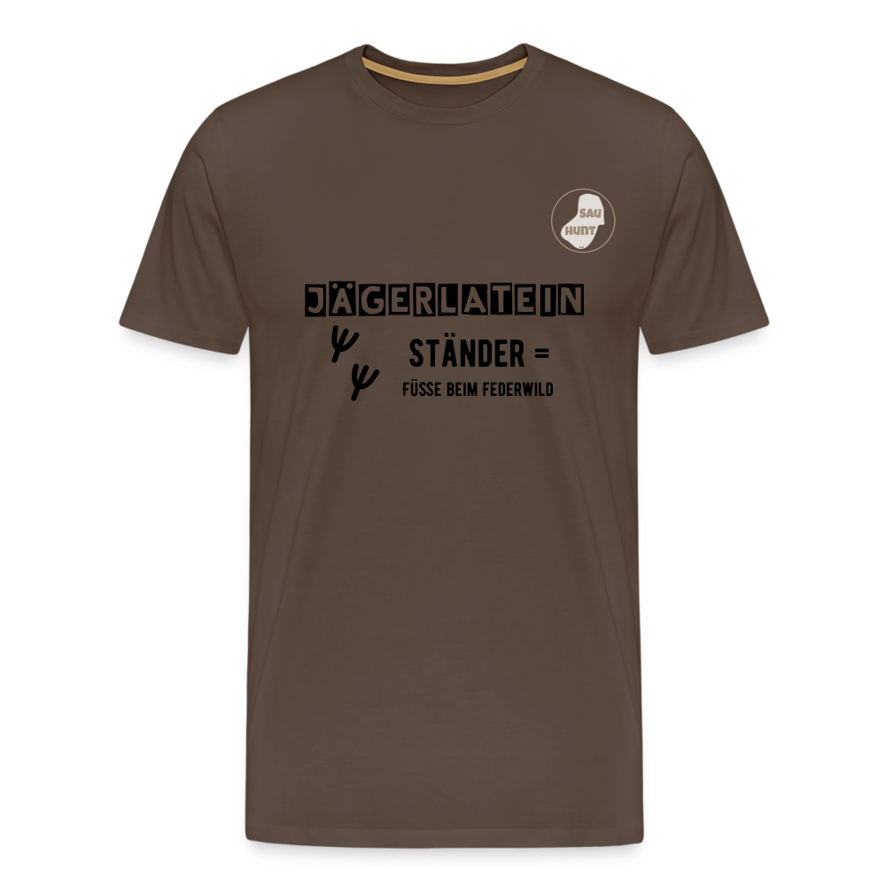 Jagdshirt - Ständer - Edelbraun