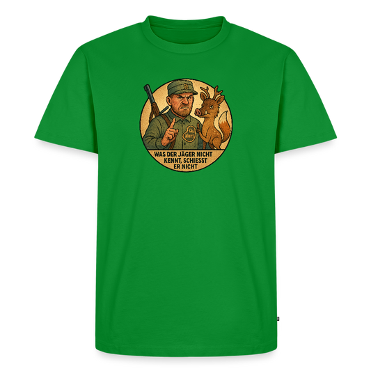 Fun Shirt - Was der Jäger nicht kennt - Grün