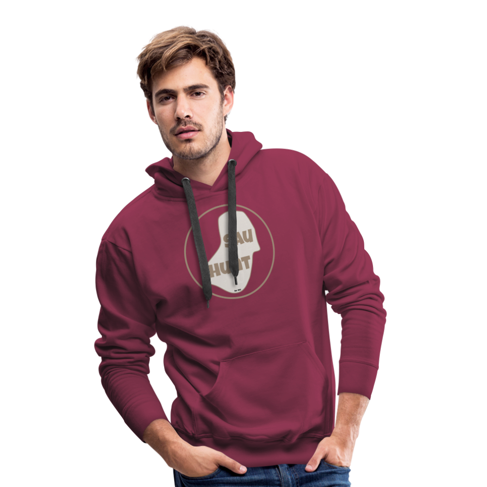 Promo Hoodie - SauHunt - Bordeaux