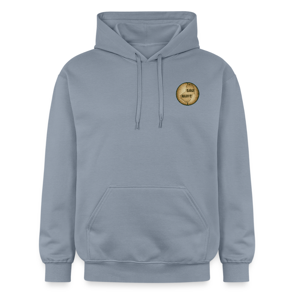 Hoodie - SauHunt - Blau