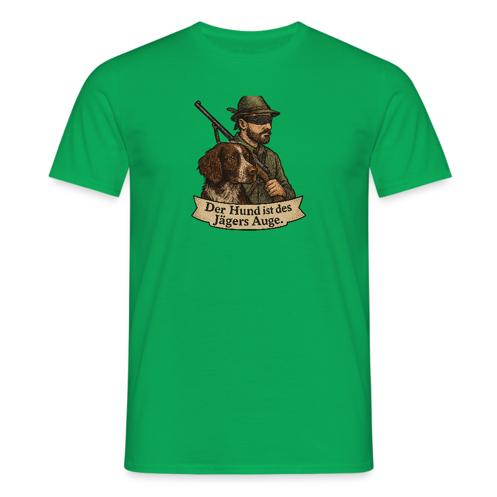 Fun Shirt - Auge des Jägers - Kelly Green