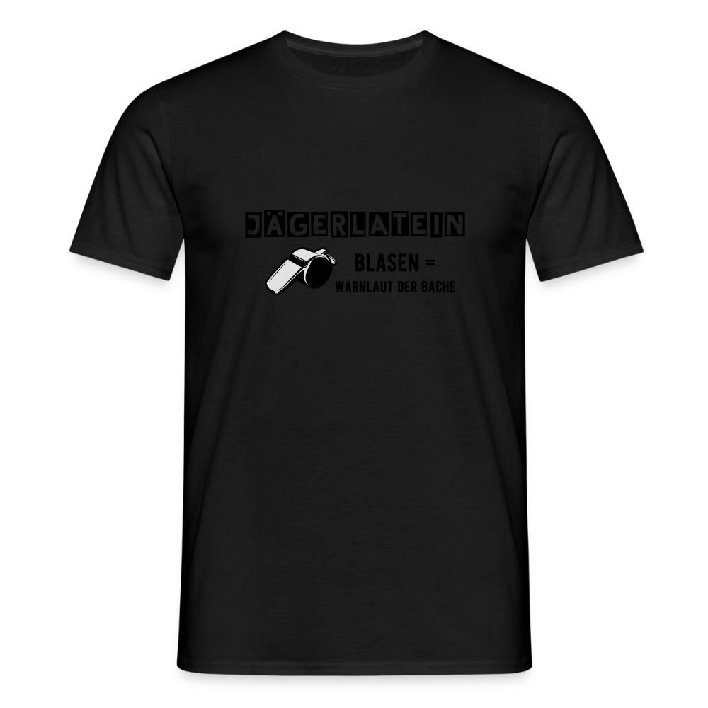 Jagdshirt - Blasen - Schwarz