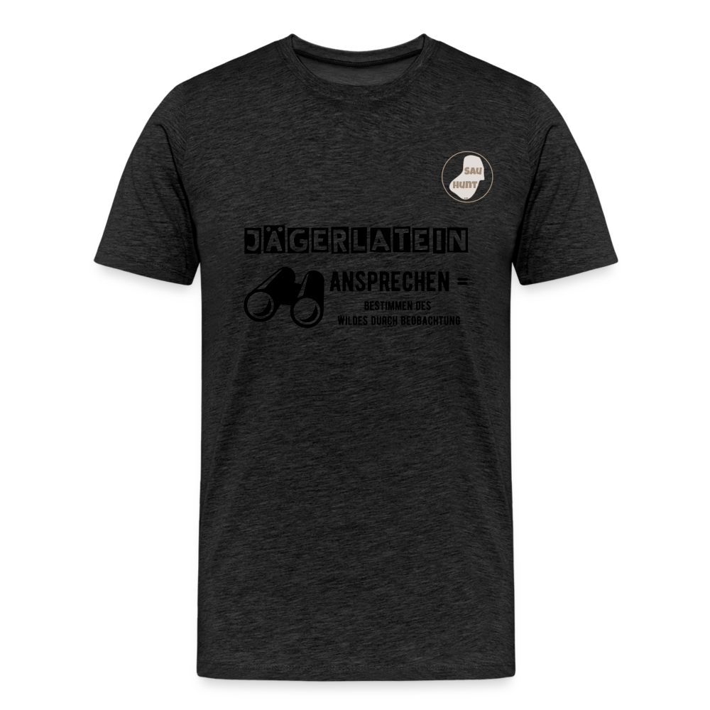 Jagdshirt - Ansprechen - Anthrazit