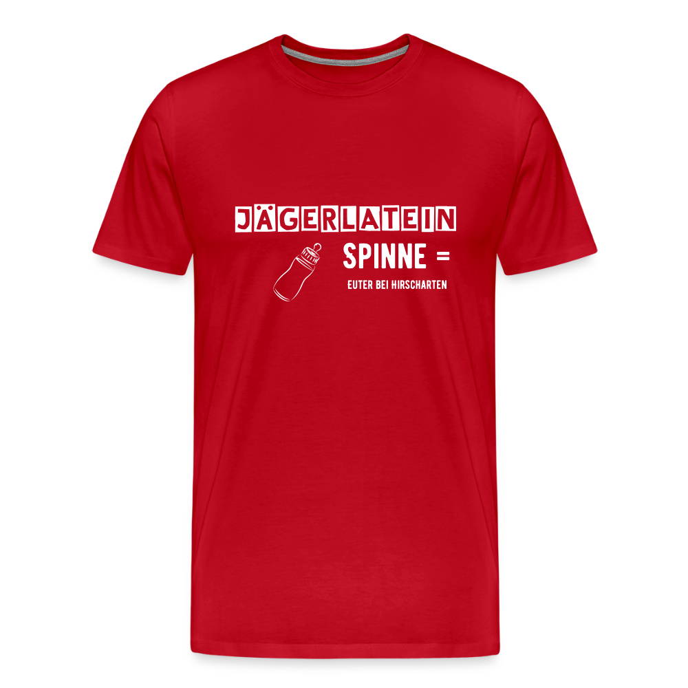 Jagdshirt - Spinne - Rot