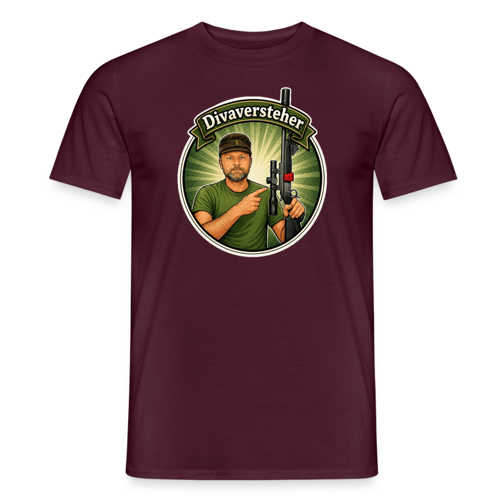 Fun Shirt - Divaversteher - Ziegelrot