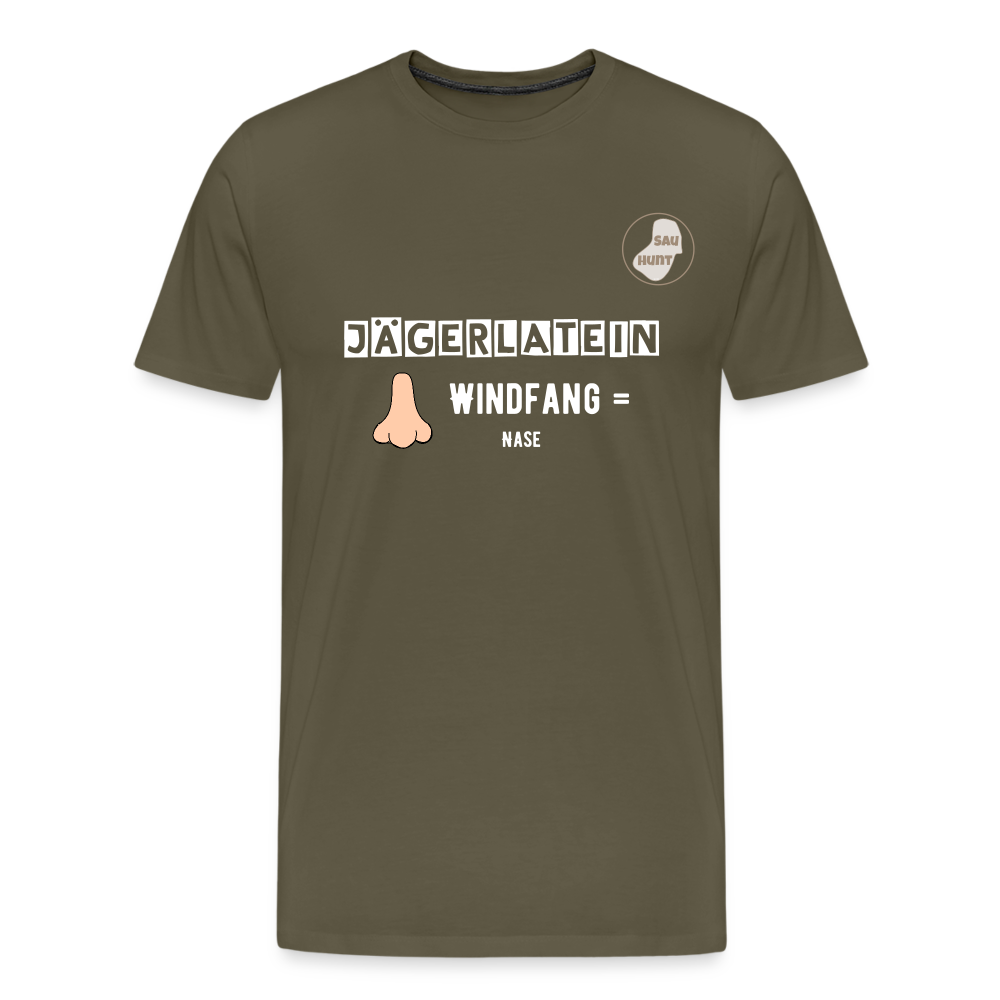 Jagdshirt - Windfang - Khaki