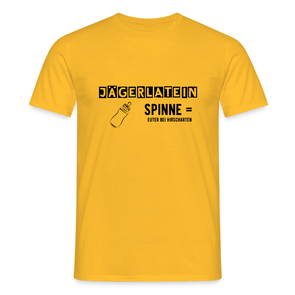 Jagdshirt - Spinne - Gelb