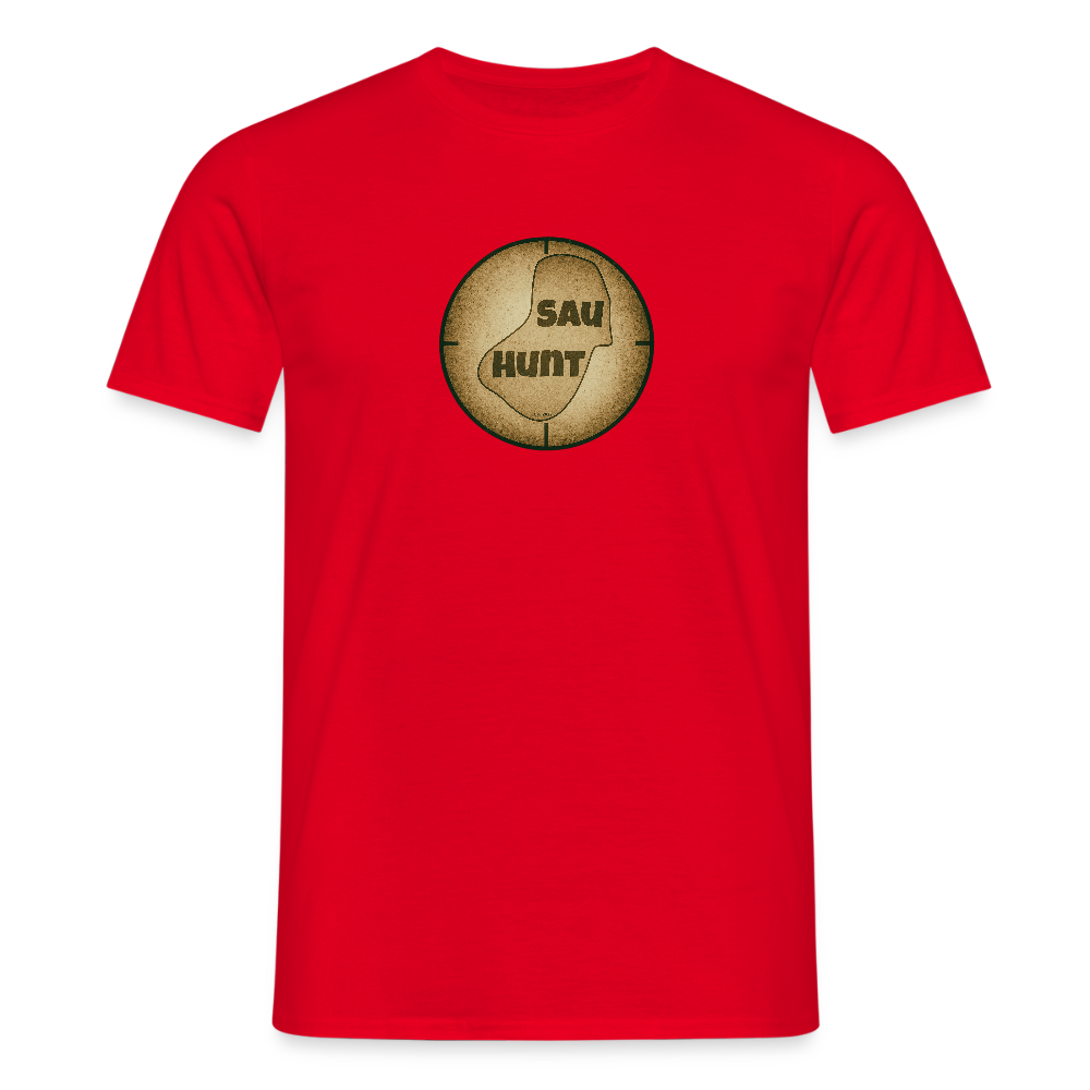 Promo Shirt - SauHunt - Rot