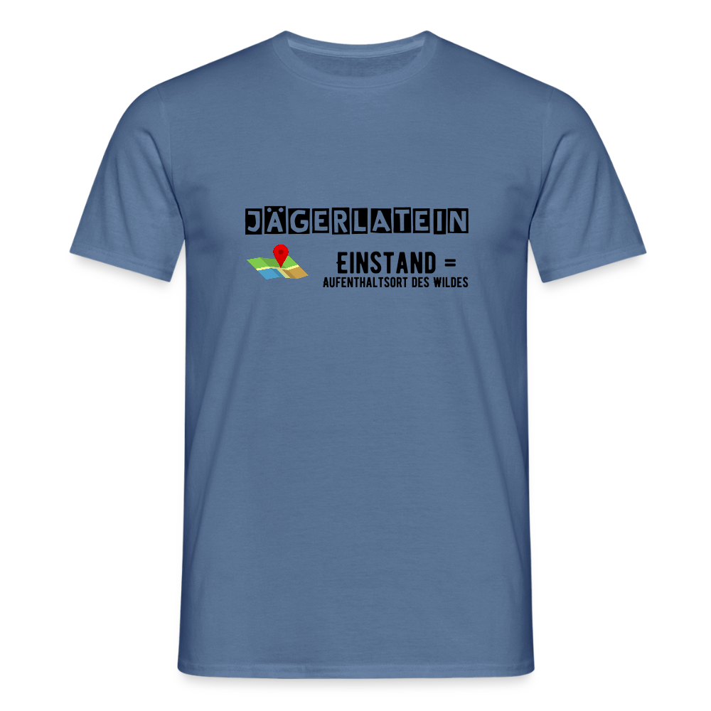 Jagdshirt - Einstand - Taubenblau 