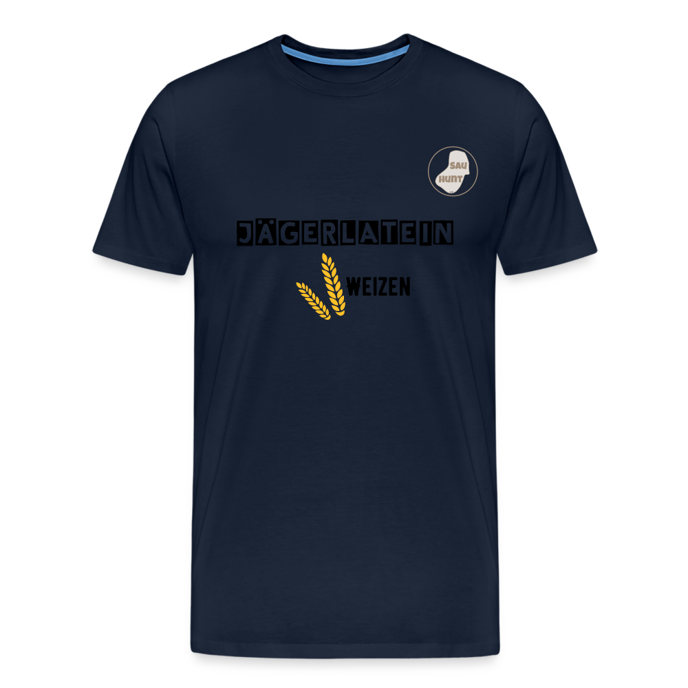 Jagdshirt - Weizen - Navy