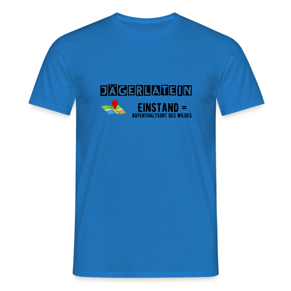 Jagdshirt - Einstand - Royalblau