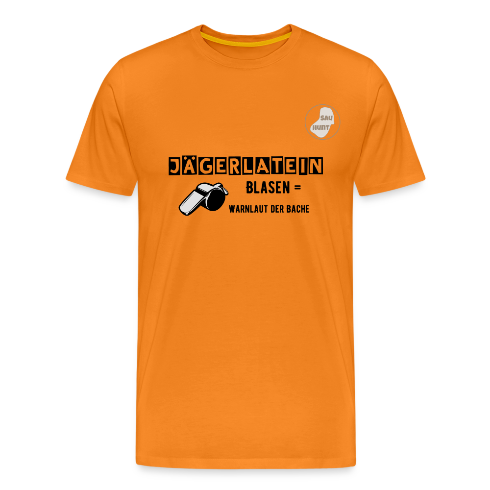 Jagdshirt - Blasen - Orange