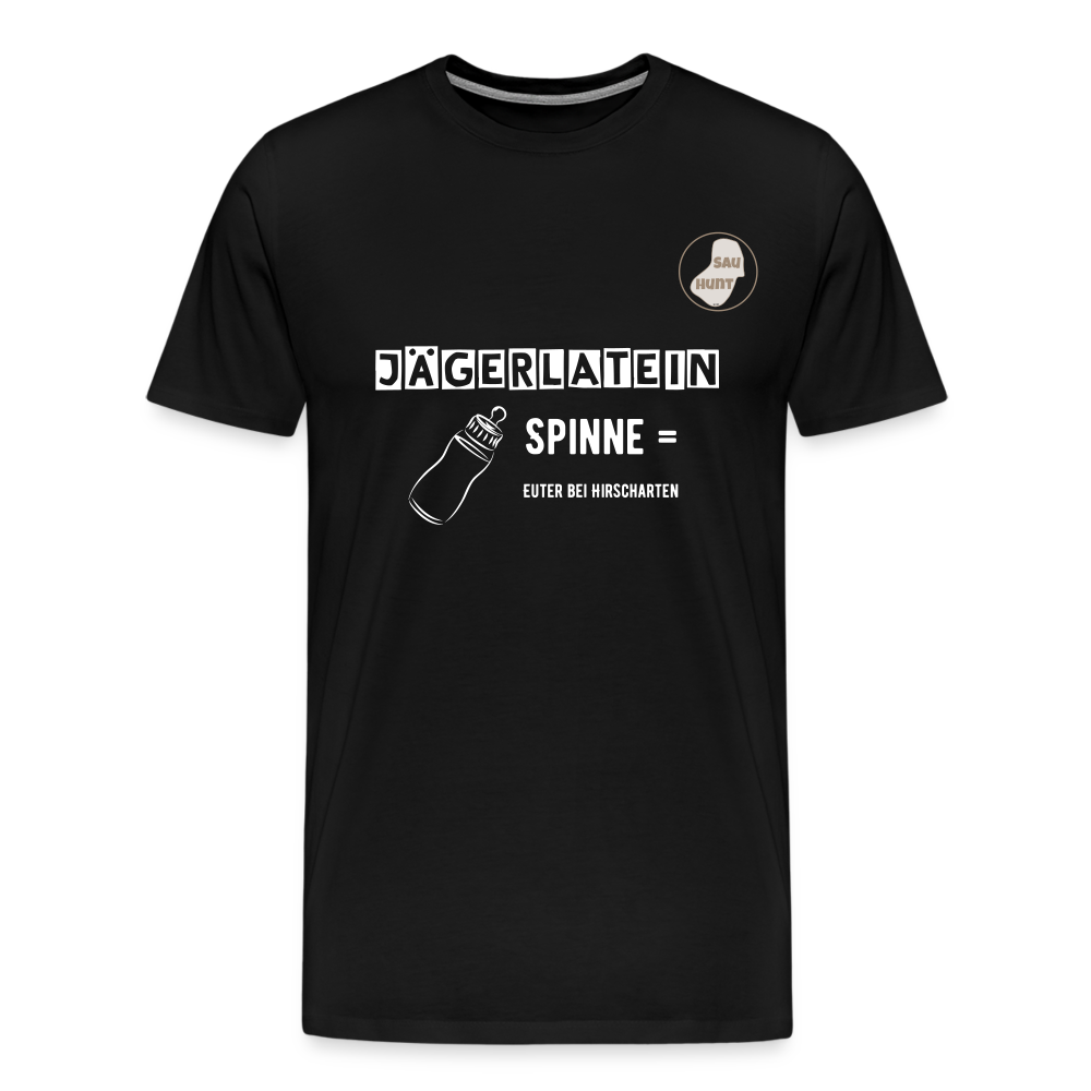Jagdshirt - Spinne - Schwarz