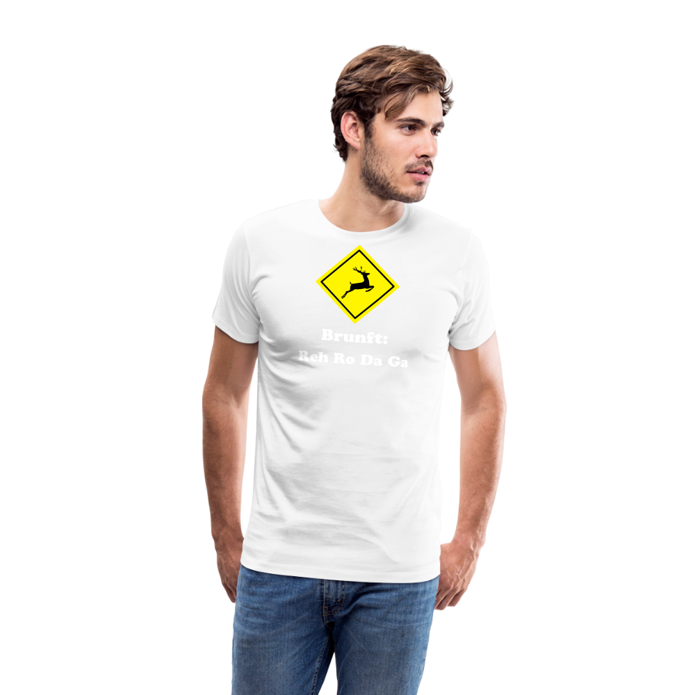 Jagdshirt - Brunftzeiten - Weiß