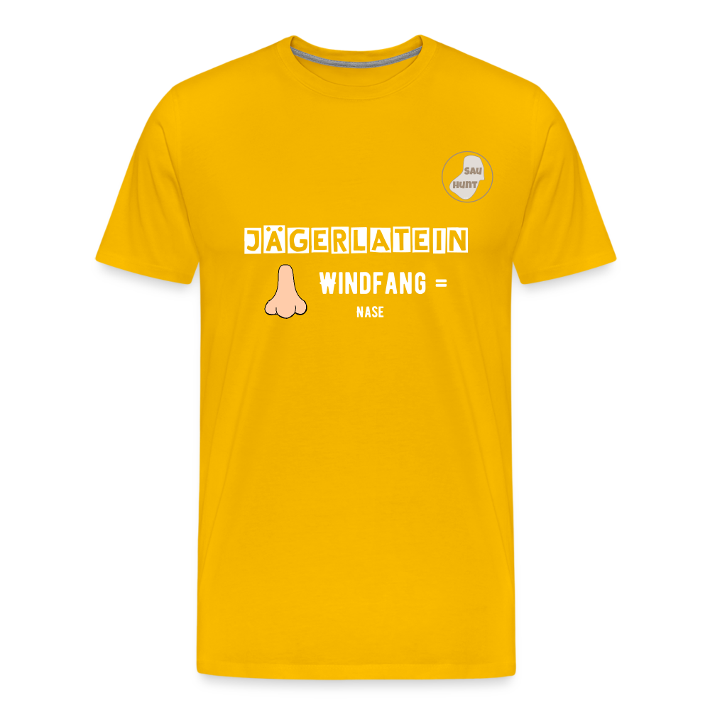 Jagdshirt - Windfang - Sonnengelb