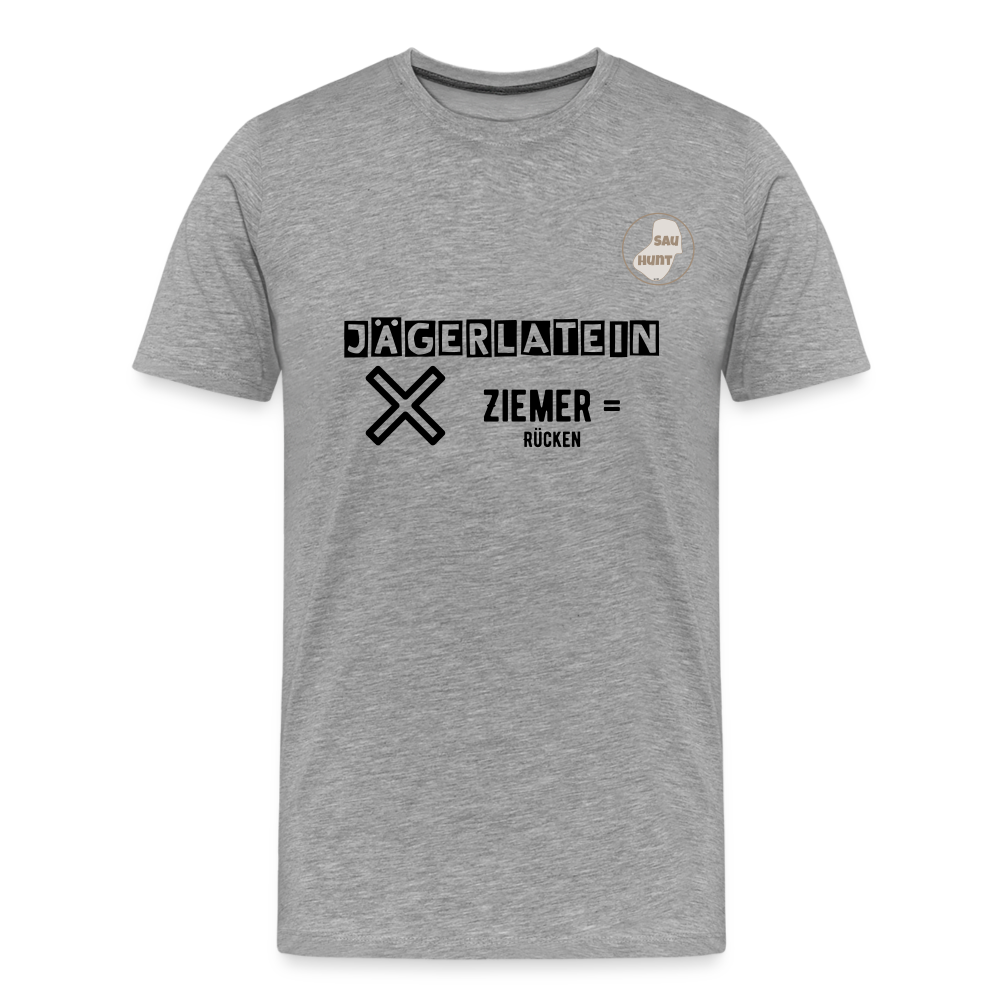 Jagdshirt - Ziemer - Grau meliert
