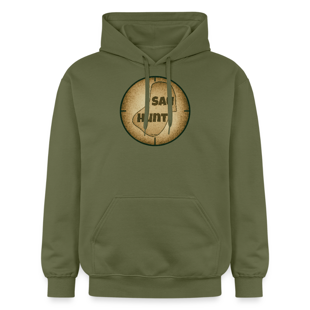 Promo Hoodie - SauHunt - Militärgrün