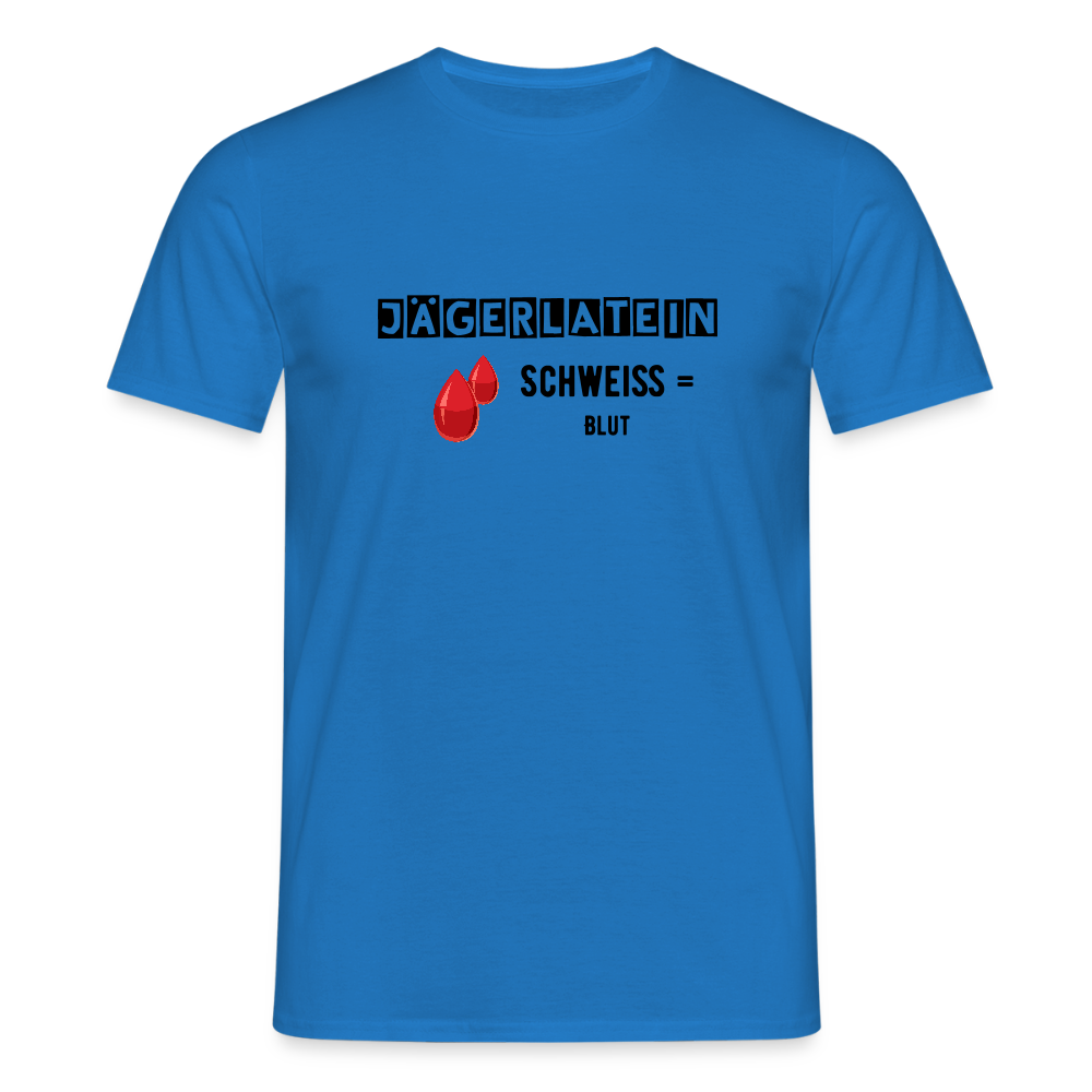 Jagdshirt - Schweiß - Royalblau