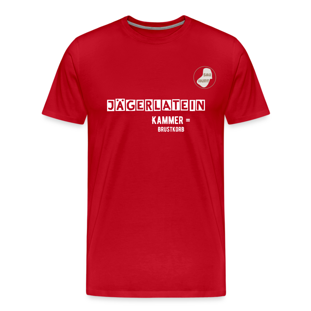 Jagdshirt - Kammer - Rot