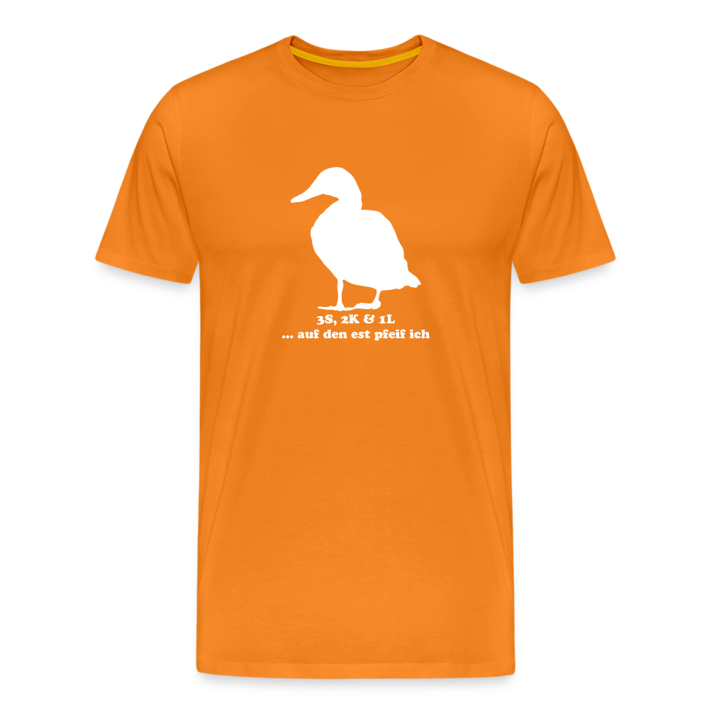Jagdshirt - Schwimmenten - Orange
