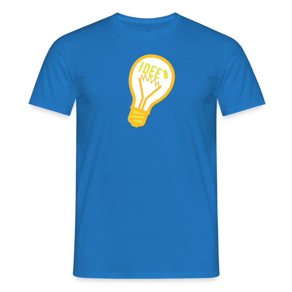 Funshirt - Idee - Royalblau