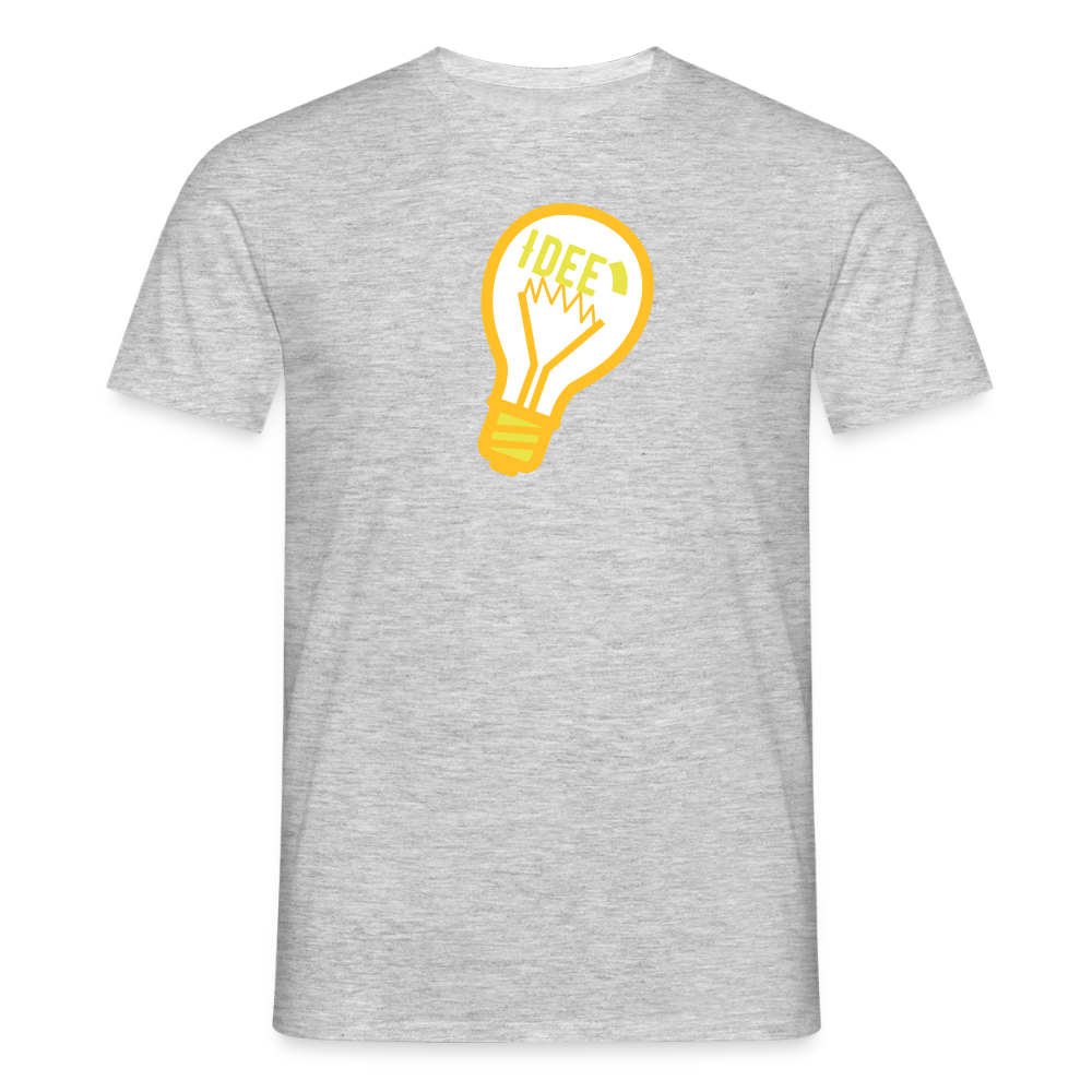 Funshirt - Idee - Grau meliert
