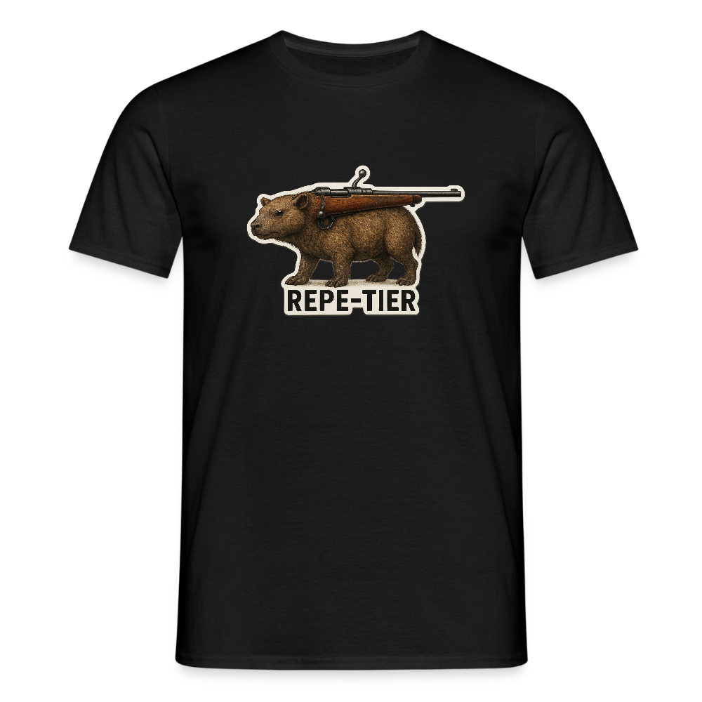 Fun Shirt - REPE Tier 1 - Schwarz