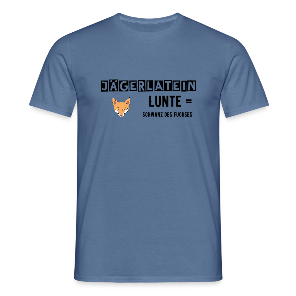 Jagdshirt - Lunte - Taubenblau 