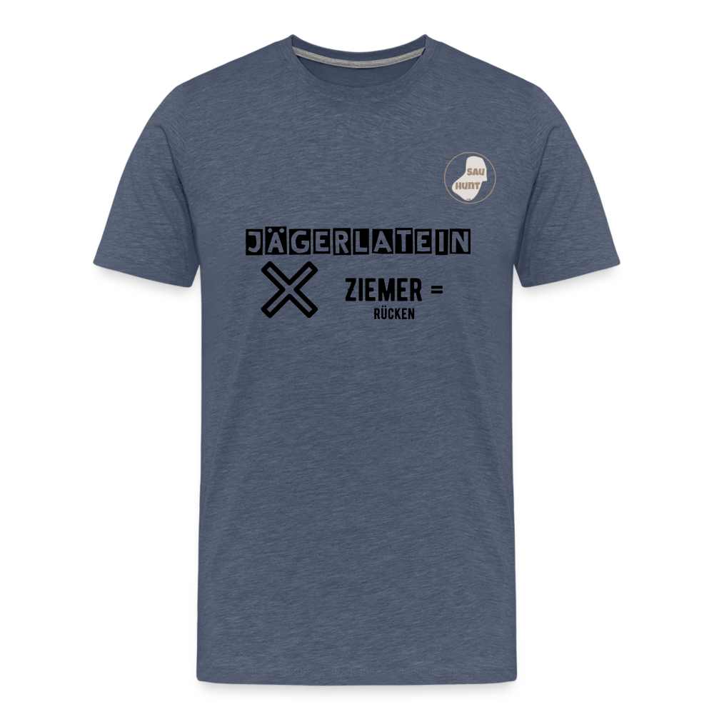 Jagdshirt - Ziemer - Blau meliert