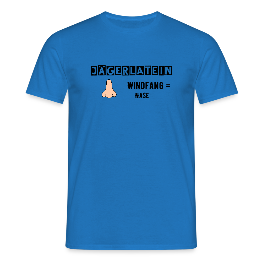 Jagdshirt - Windfang - Royalblau