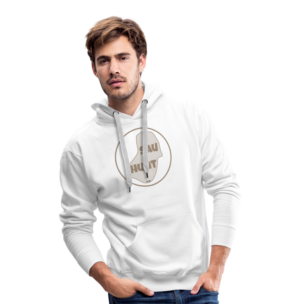 Promo Hoodie - SauHunt - Weiß